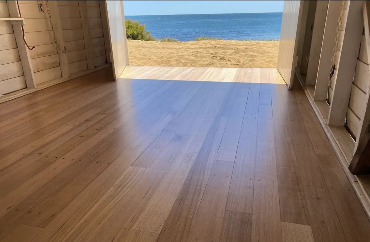 Beachside timber floor project